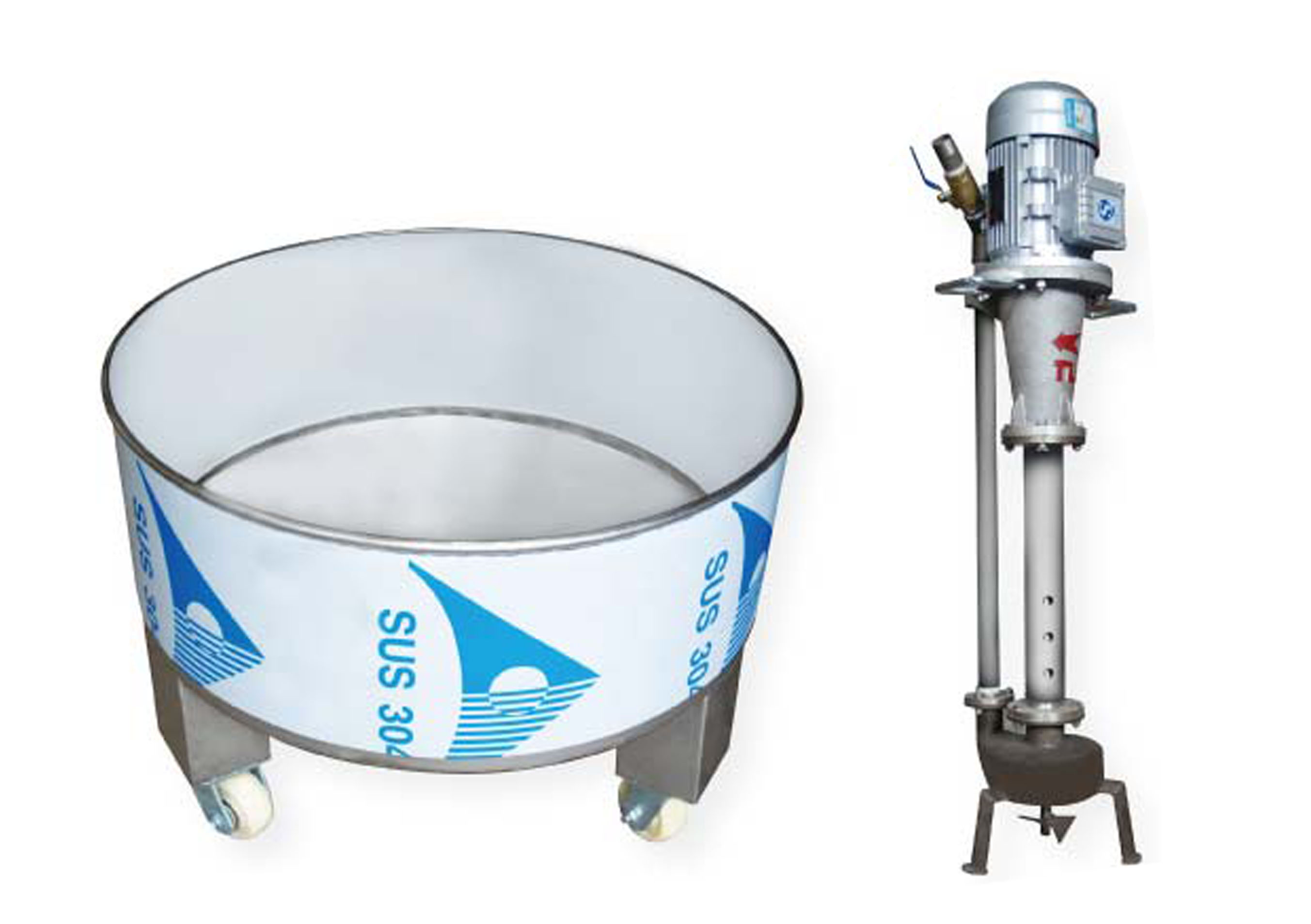 0214.Glaze tank& Vertical glaze pump