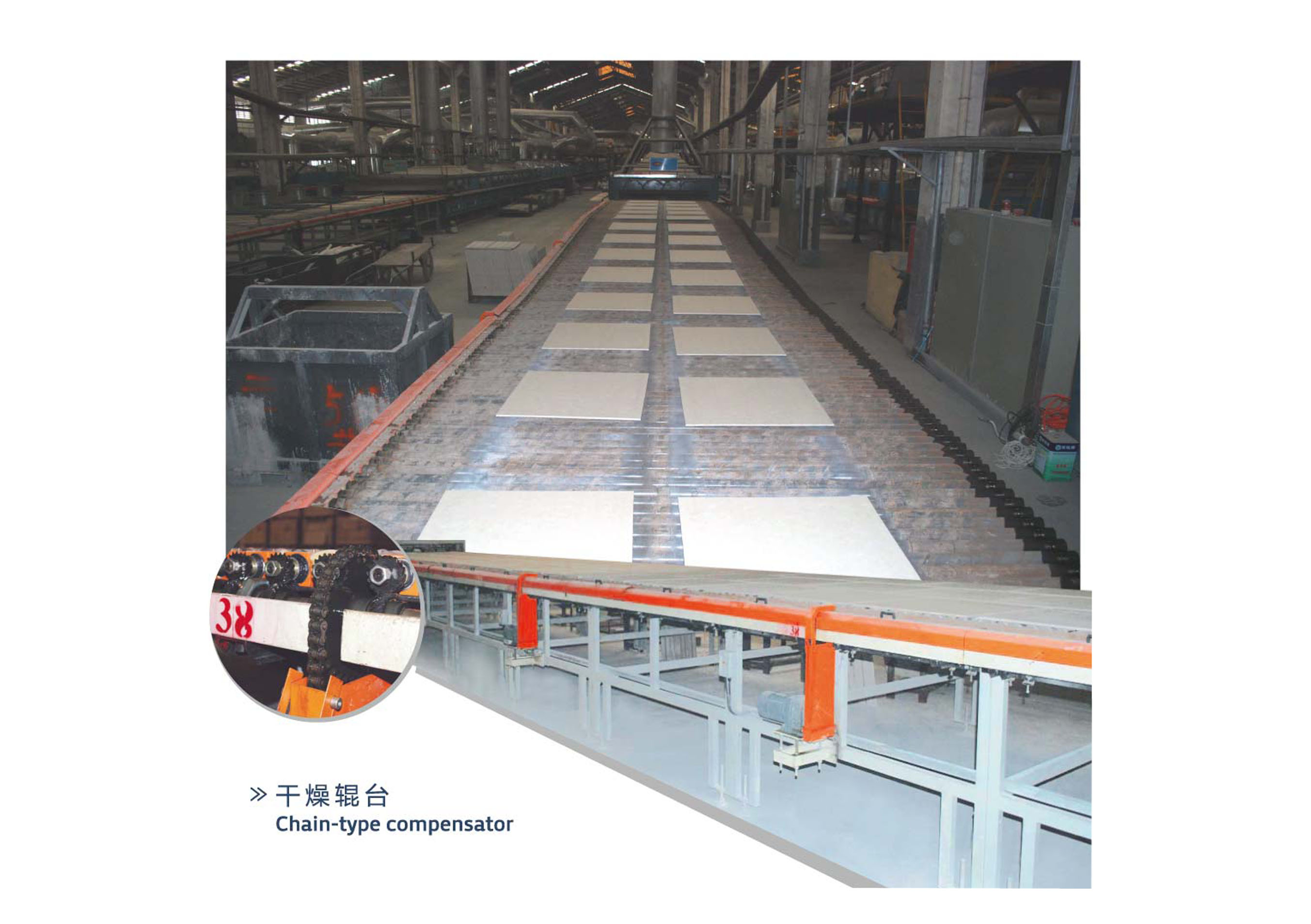 0211.干燥輥臺Chain-type compensator